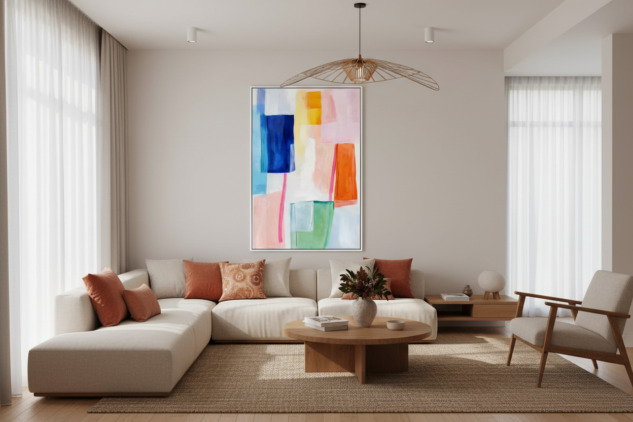 modern abstract artwork australia large