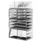 Makeup Cosmetic Organizer Storage with 12 Drawers Display Boxes (clear) | Clear Acrylic Makeup Organizer Multiple