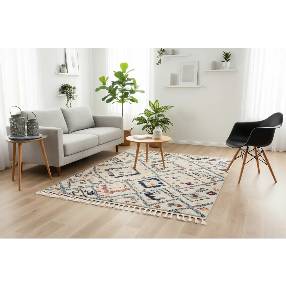 Marrakesh 111 White by Rug Culture - 340x240cm - Rectangle