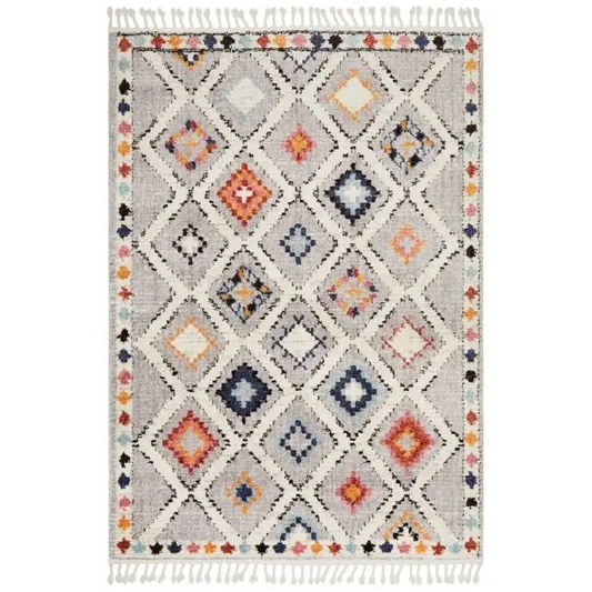 Marrakesh 555 Grey by Rug Culture-400x300cm - Rectangle