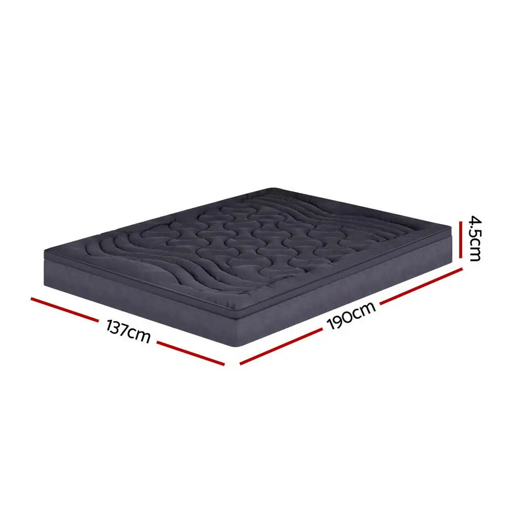 Mattress Topper Pillowtop 3-zone Double