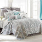 Mayfair 100% Cotton Quilted 3 Pcs Bedspread Coverlet Set Super King