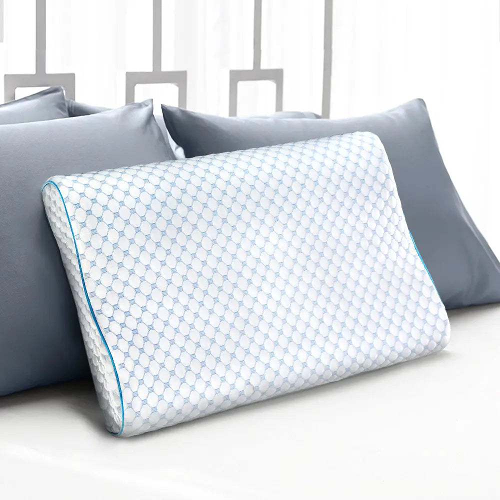 Memory Foam Contour Pillow Cool Gel