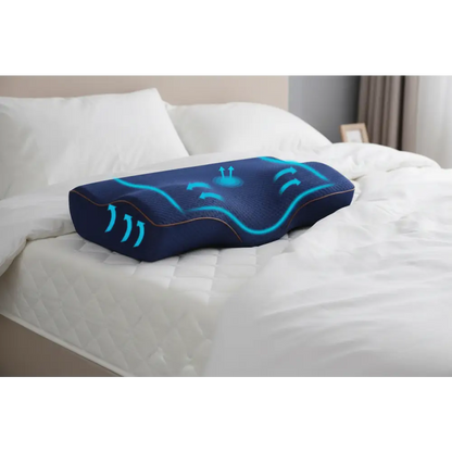 Memory Foam Contour Pillow Navy