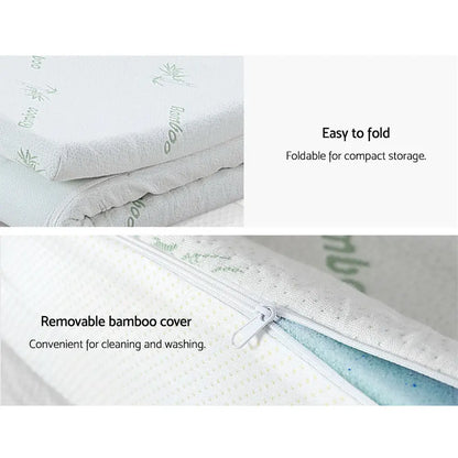 Memory Foam Mattress Topper 11-zone 8cm Single