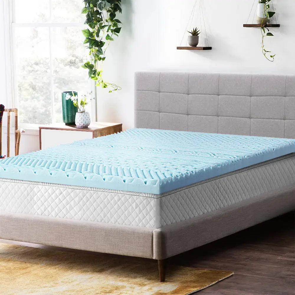 Memory Foam Mattress Topper 11-zone 8cm Single