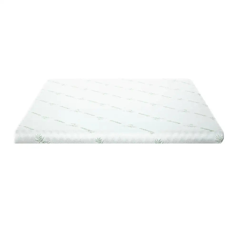 Memory Foam Mattress Topper Cool Gel Bed Mat Bamboo 10cm Double