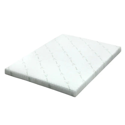 Memory Foam Mattress Topper Cool Gel Bed Mat Bamboo 10cm Double