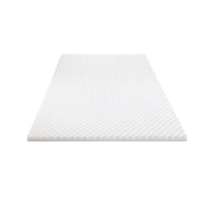 Memory Foam Mattress Topper Egg Crate 5cm King Single