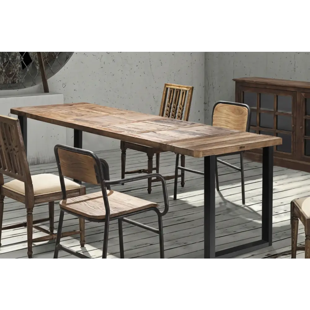 Metal Table Legs Diy Rectangular 71x50cm Set of 2