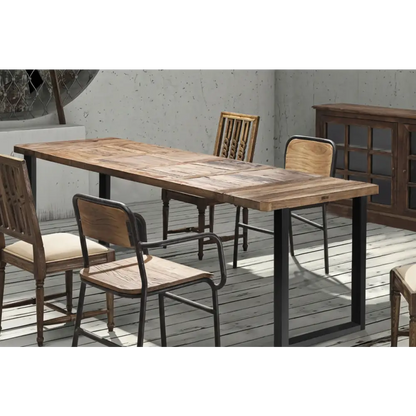 Metal Table Legs Diy Rectangular 71x50cm Set of 2