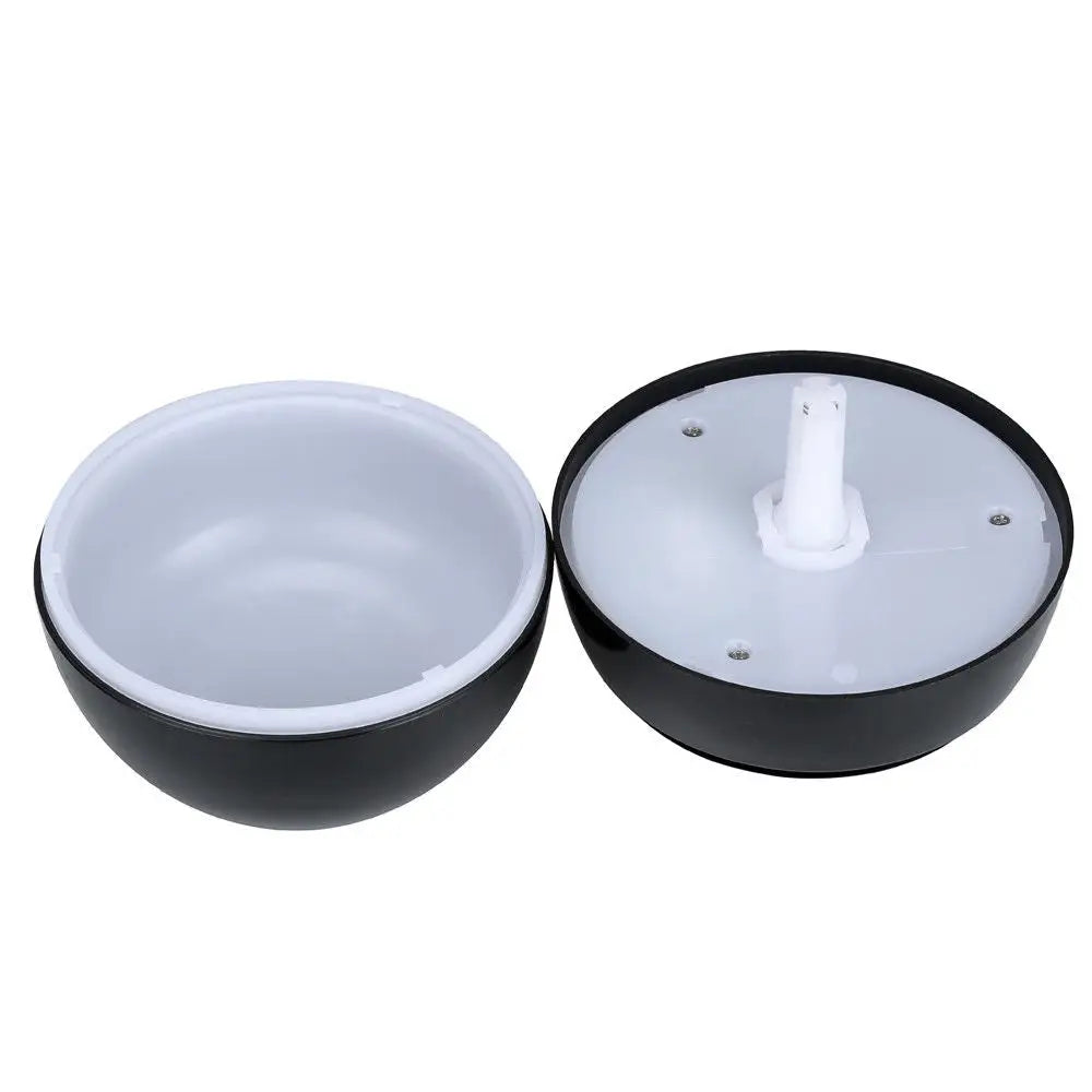 Milano Ultrasonic Usb Diffuser with 10 Aroma Oils Humidifier Led Light 130ml - Black