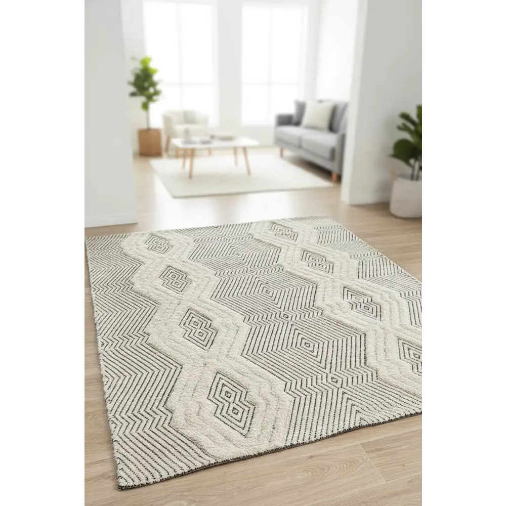 Miller 741 Bone by Rug Culture - 320x230cm - Rectangle