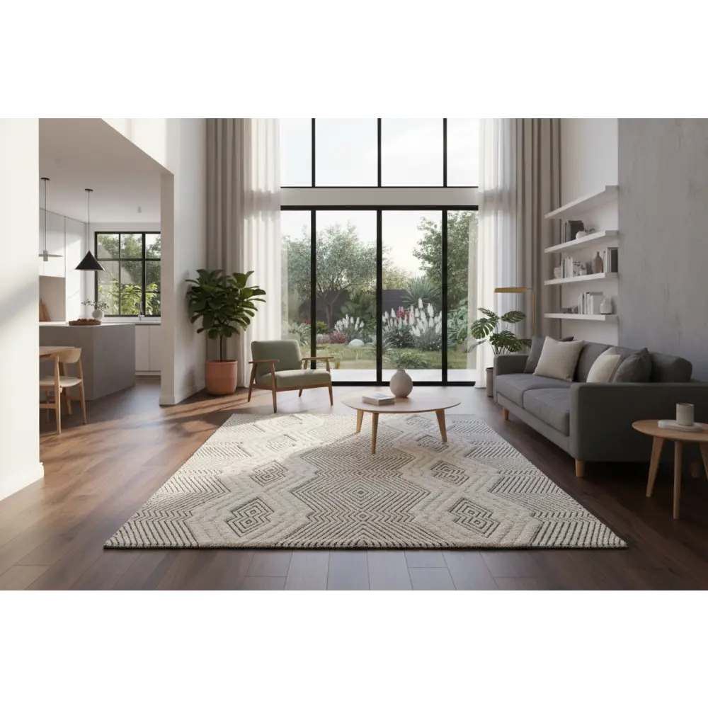 Miller 741 Bone by Rug Culture - 320x230cm - Rectangle