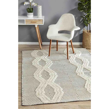 Miller 741 Bone by Rug Culture - 320x230cm - Rectangle