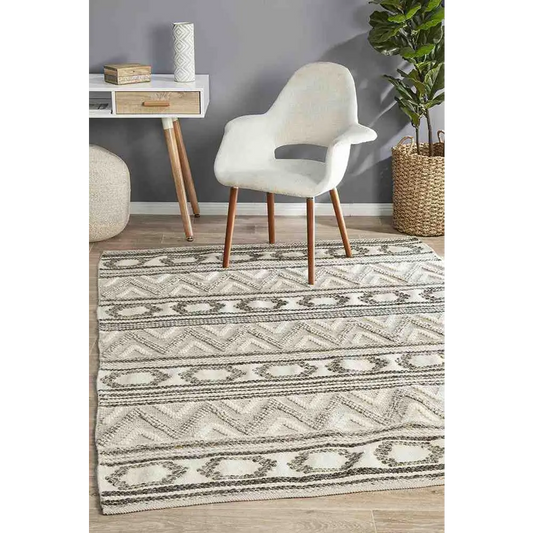 Miller 743 Stone by Rug Culture - 400x300cm - Rectangle