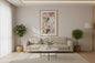 floral wall art framed 80x120cm australia