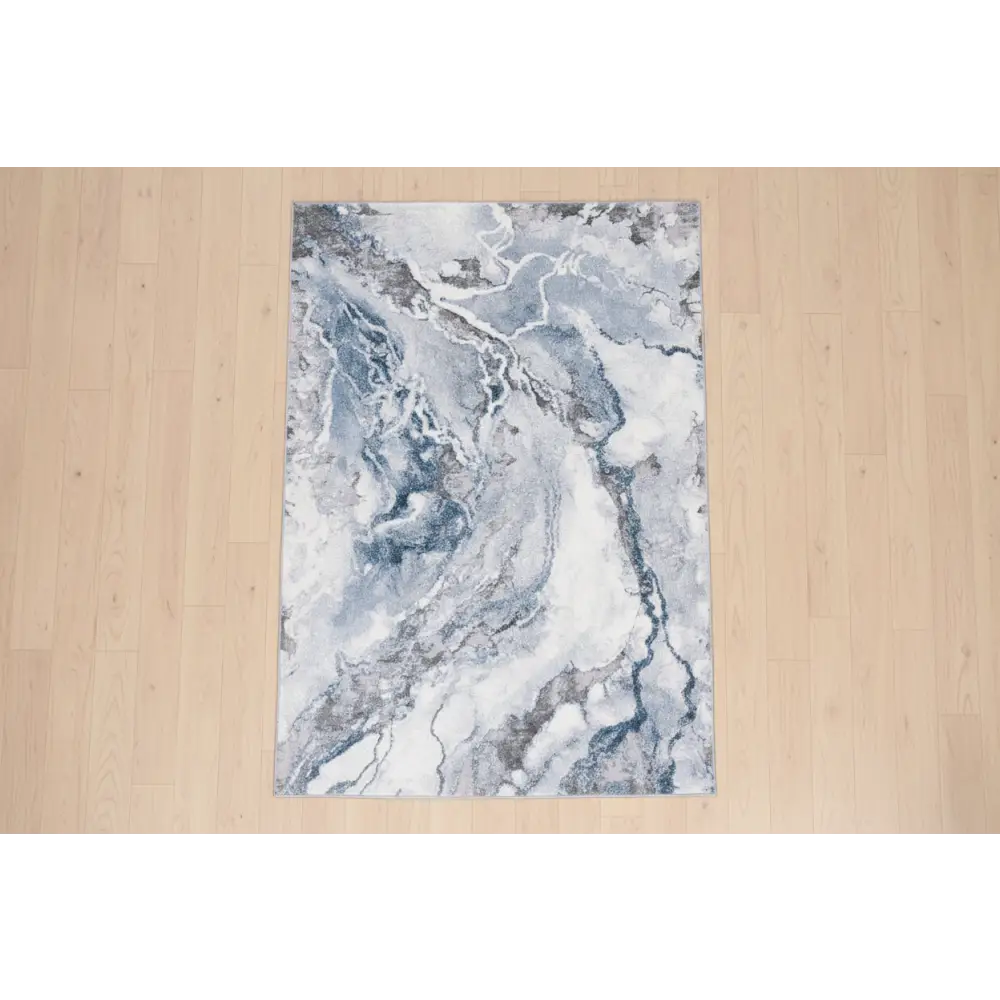 Mineral 222 Blue by Rug Culture-290x200cm - Rectangle
