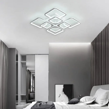 Modern Led Ceiling Light Dimmable with Remote Control