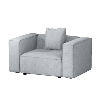 Modular Sofa Chaise Set 1-seater Grey