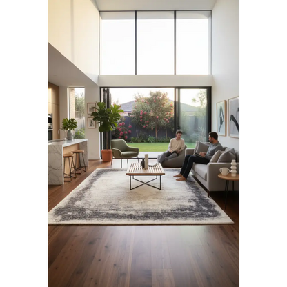 Moonlight Cloud Oxford by Rug Culture-330x240cm - Rectangle