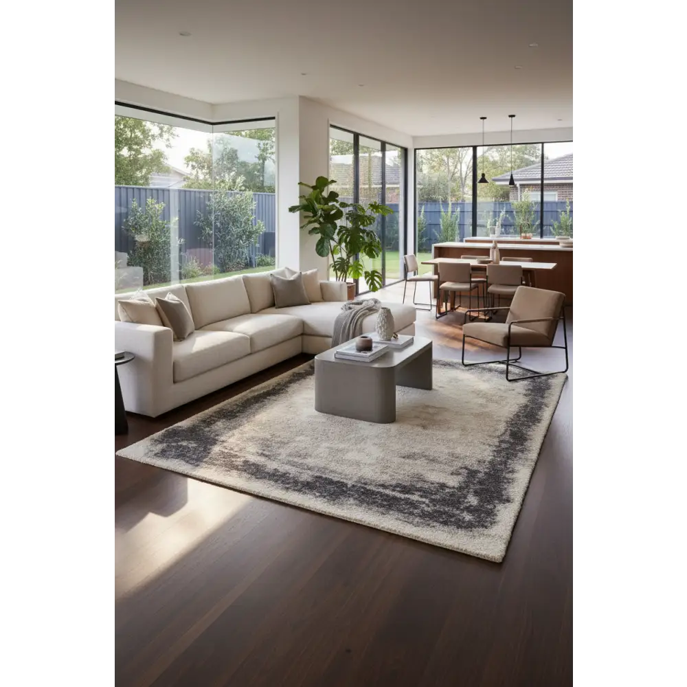 Moonlight Cloud Oxford by Rug Culture-330x240cm - Rectangle