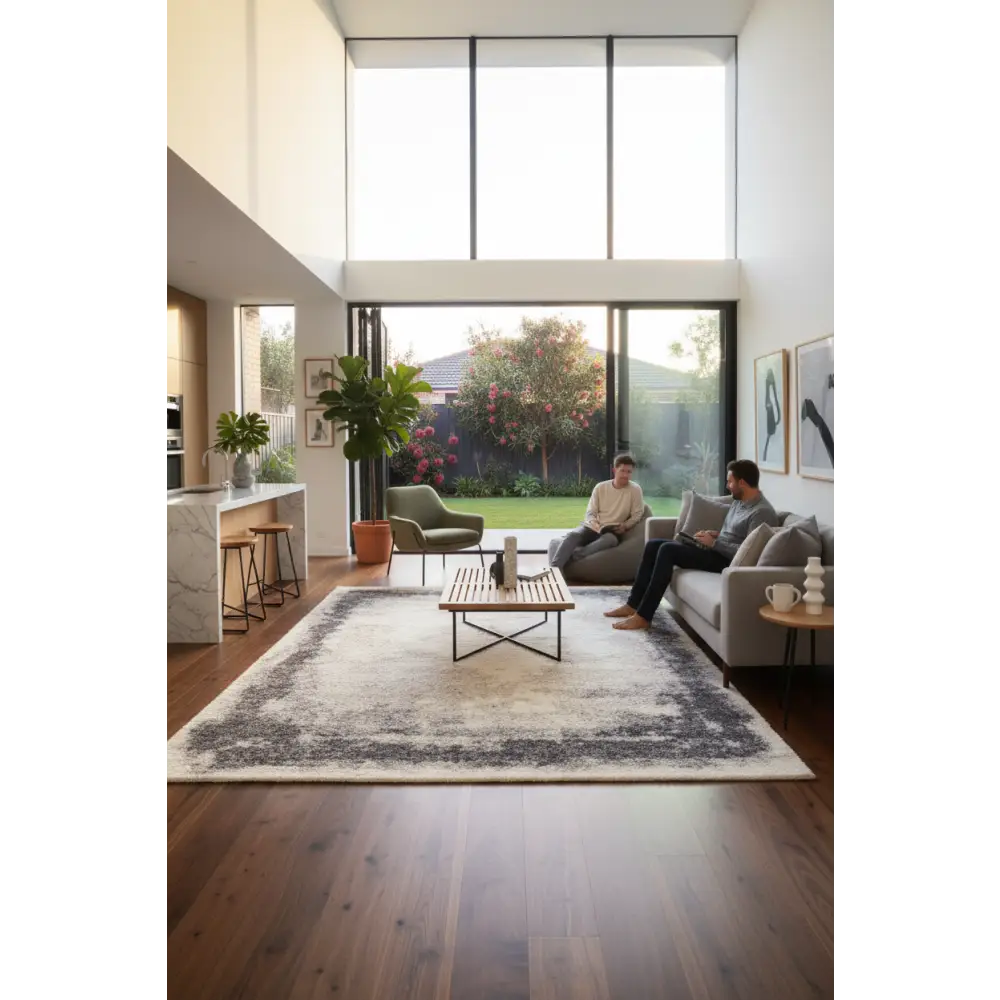 Moonlight Cloud Oxford by Rug Culture-330x240cm - Rectangle