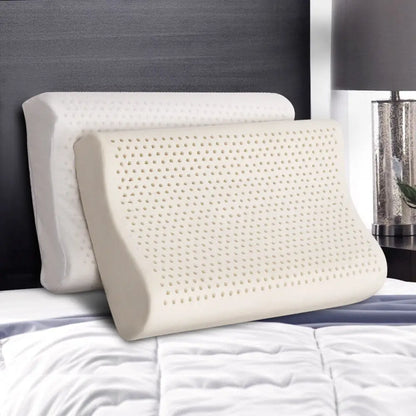 Natural Latex Pillow 2-zone Twin Pack