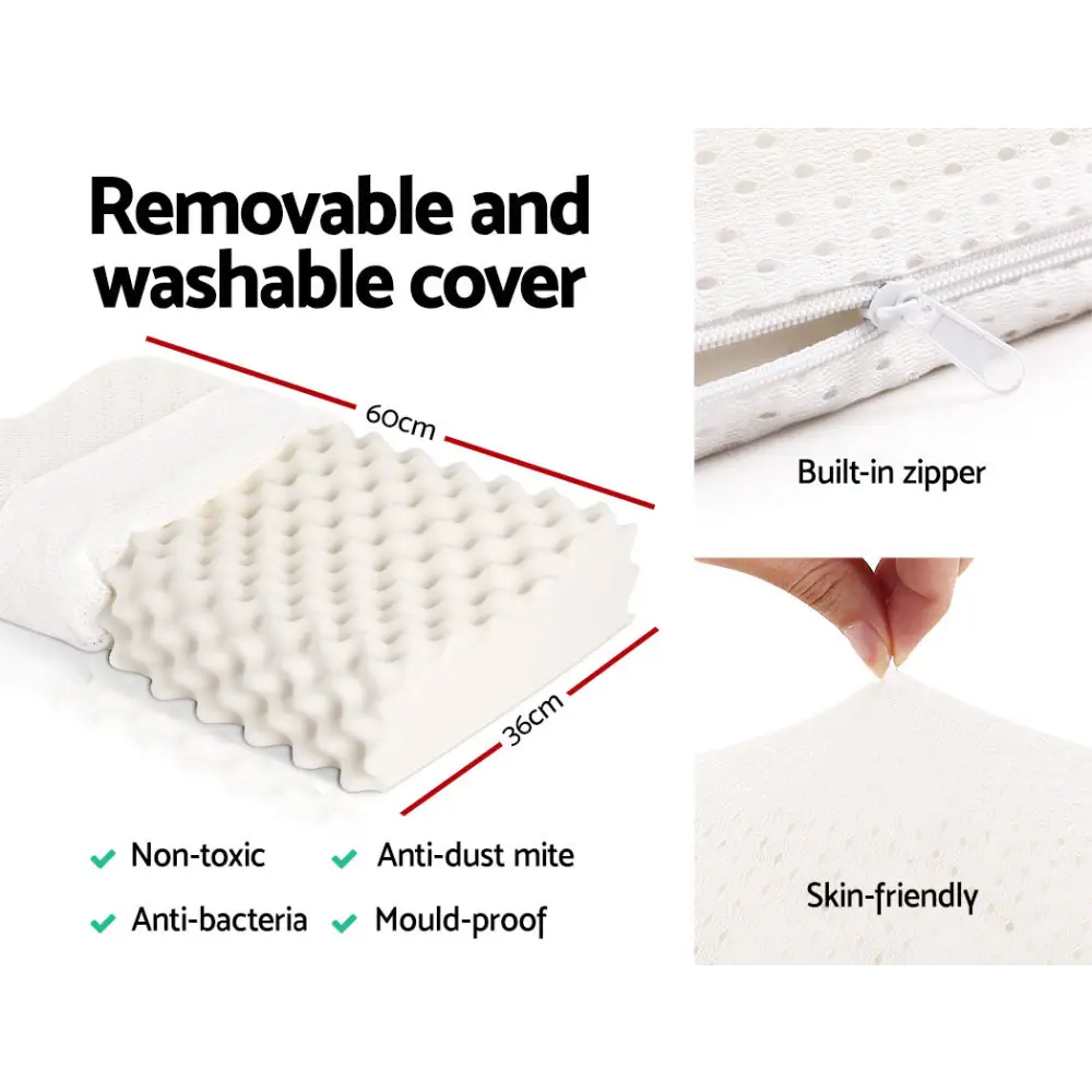 Natural Latex Pillow Twin Pack