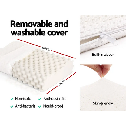 Natural Latex Pillow Twin Pack
