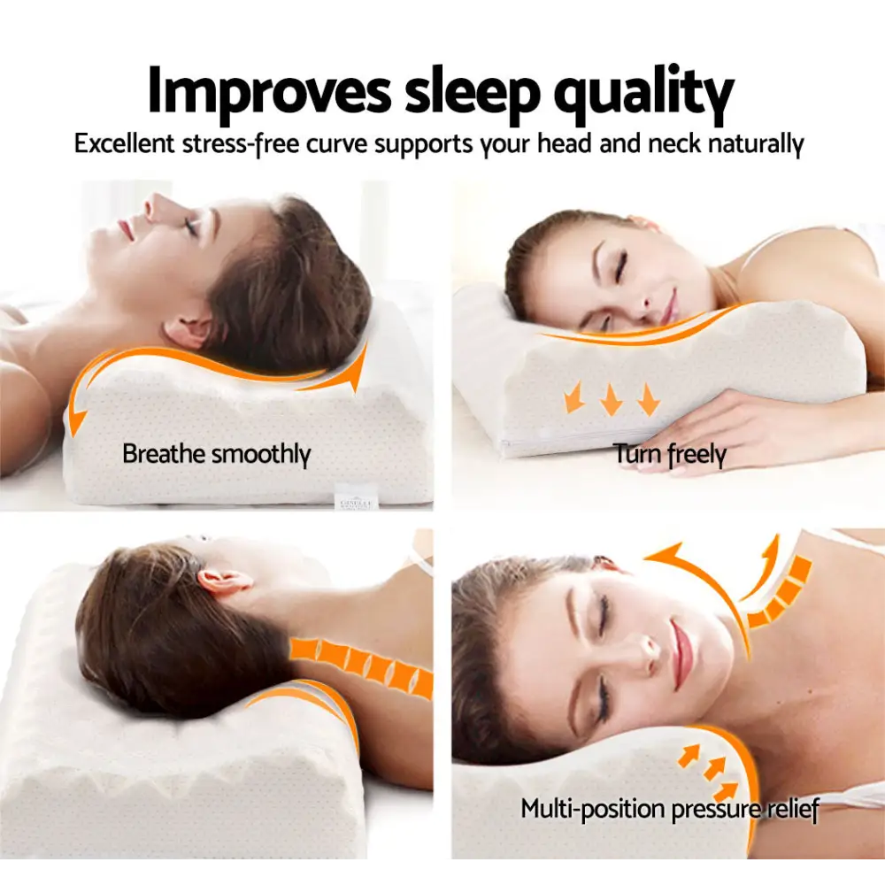 Natural Latex Pillow Twin Pack