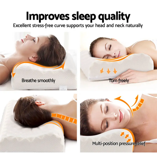 Natural Latex Pillow Twin Pack