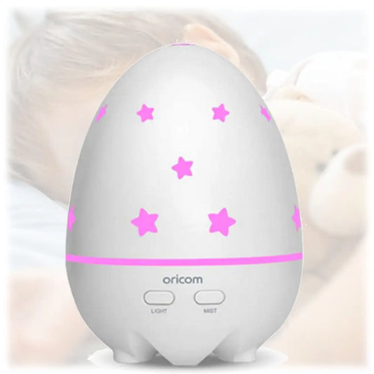 Oricom Aroma Diffuser Humidifier & Night Light Baby Kids Room Ad50