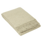 Oxford Throw - Merino Wool Blend - Stone