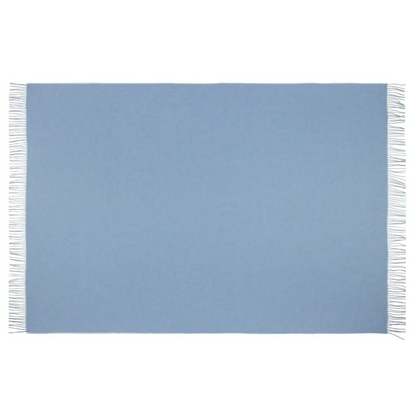 Paddington Throw - Fine Wool Blend - Blue