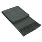 Paddington Throw - Fine Wool Blend - Dark Grey