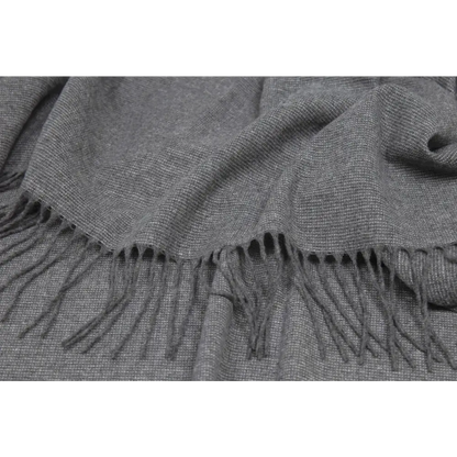 Paddington Throw - Fine Wool Blend - Slate