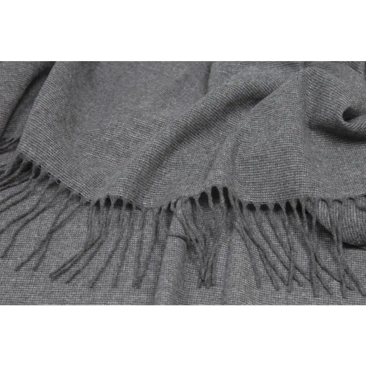 Paddington Throw - Fine Wool Blend - Slate