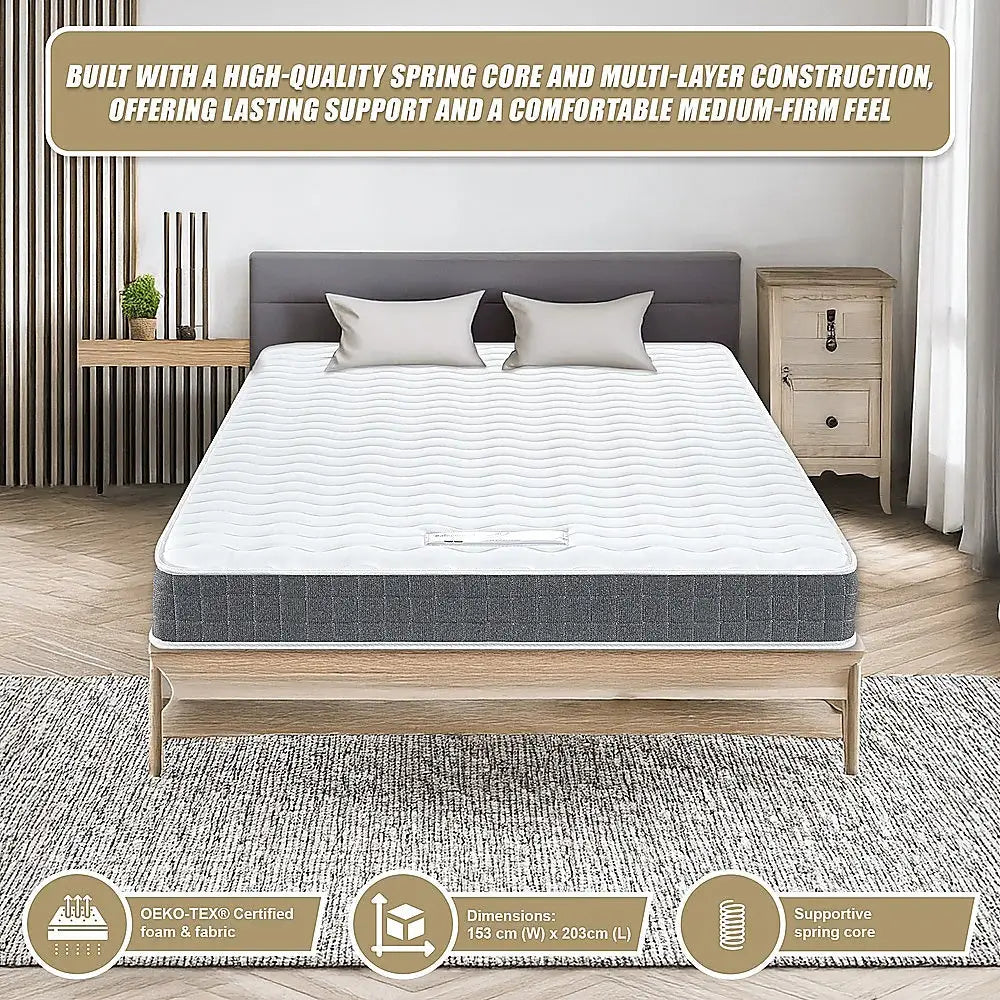 Palermo Queen Memory Foam Mattress - Oeko-tex® & Certipur-us® Certified