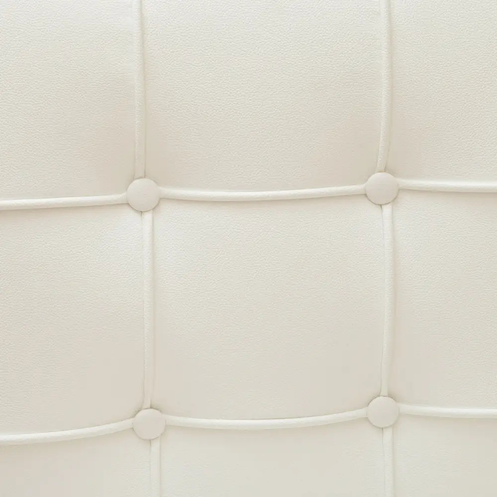 Pandora Modern Bonded Leather Dining Chair in White