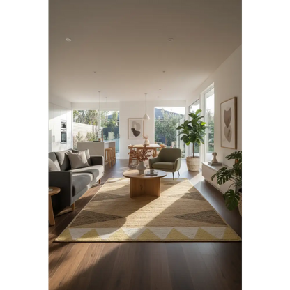 Parade 222 Yellow by Rug Culture-320x230cm - Rectangle