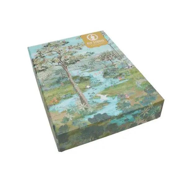Pip Paradise Cotton Green Quilt Cover Set by Studio