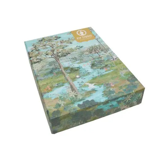 Pip Paradise Cotton Green Quilt Cover Set by Studio