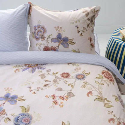 Pip Studio Cece Fiore White Cotton Quilt Cover Set Queen