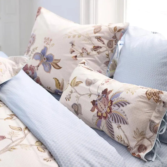 Pip Studio Cece Fiore White Cotton Quilt Cover Set Queen