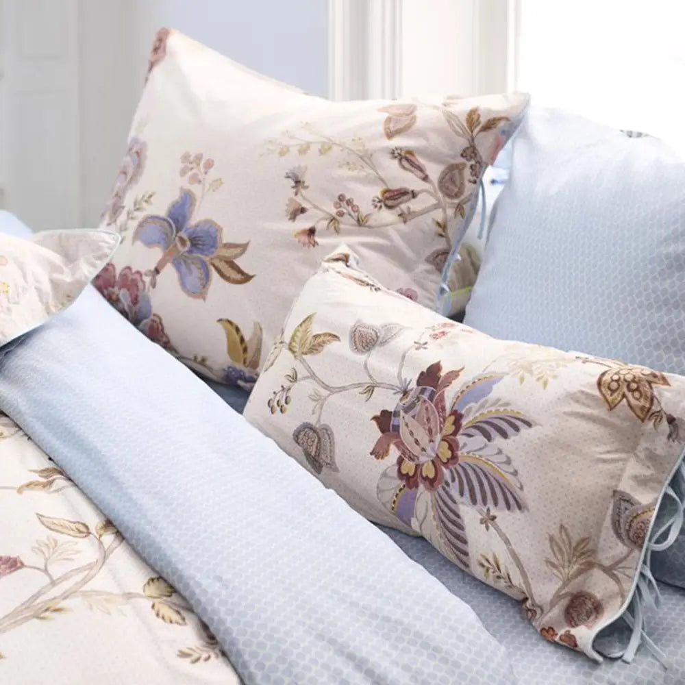 Pip Studio Cece Fiore White Cotton Quilt Cover Set Super King
