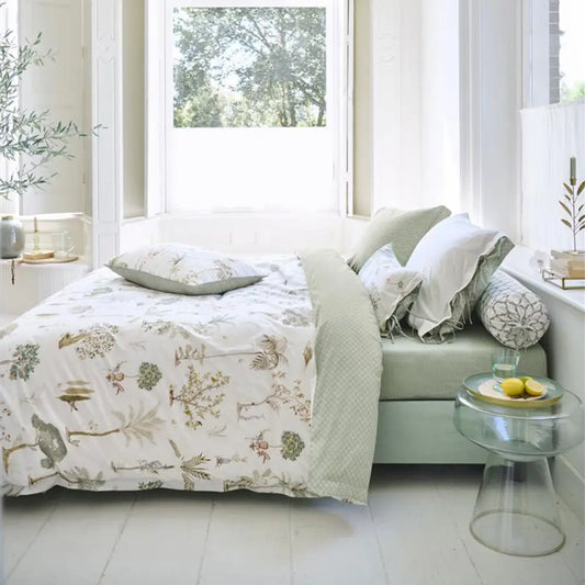 Pip Studio Giardini Di Frutta White Cotton Quilt Cover Set King