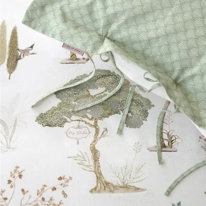 Pip Studio Giardini Di Frutta White Cotton Quilt Cover Set King