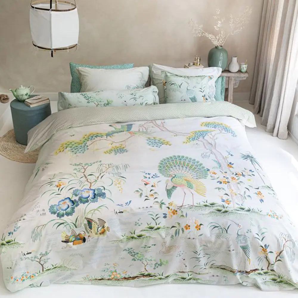 Pip Studio Japonica White Quilt Cover Set King