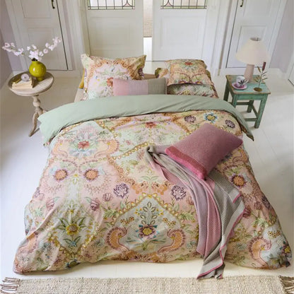 Pip Studio Saluti Grandi Pastel Cotton Quilt Cover Set Queen